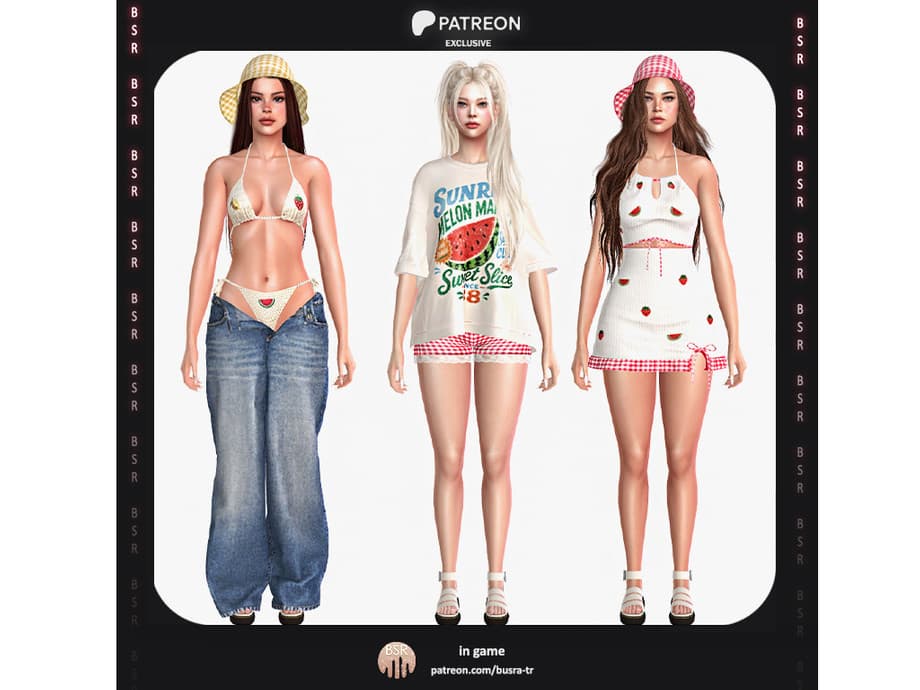 Галерея мода Сет одежды Sweet Slice Collection #1